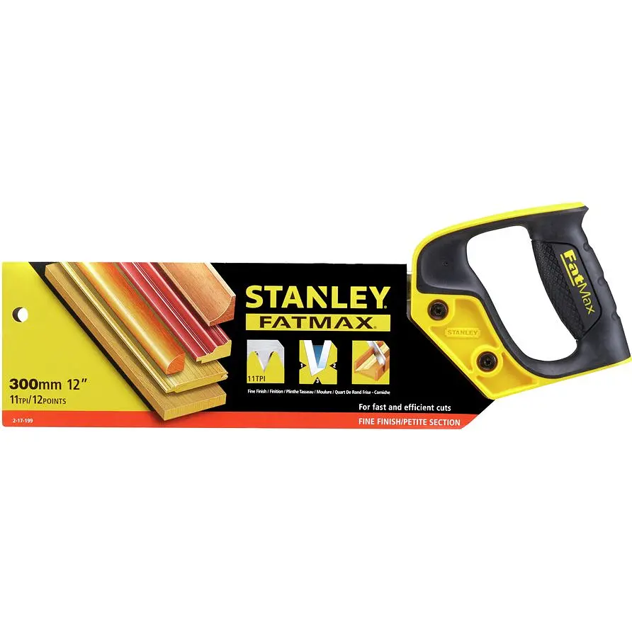 Ножівка по дереву Stanley FatMax L= 300 мм (2-17-199) - фото 2