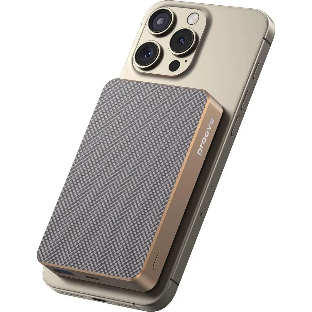 Павербанк Proove Carbon Slim Sunflare 10 000 mAh / 22.5 Вт (PBCS22110050) - фото 3