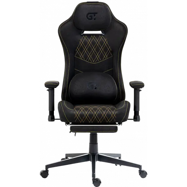 Геймерське крісло GT Racer X-2407 Fabric Black/Orange - фото 3