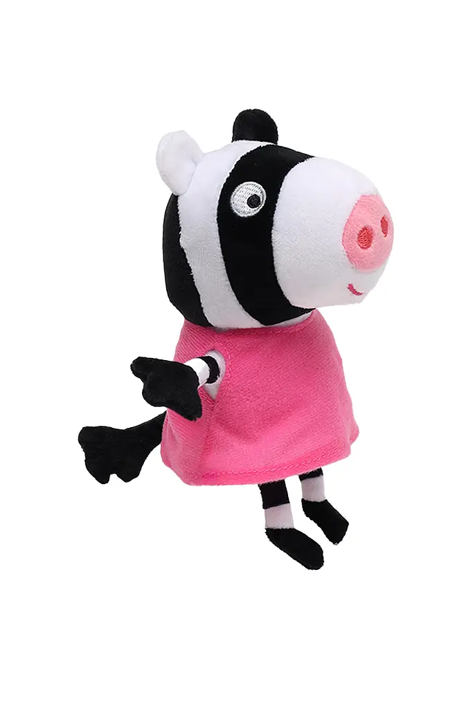 Дитяча іграшка м’яконабивна TY Peppa Pig "Zoe Zebra" 15 см TY 46174 ЦБ-00283980 - фото 2