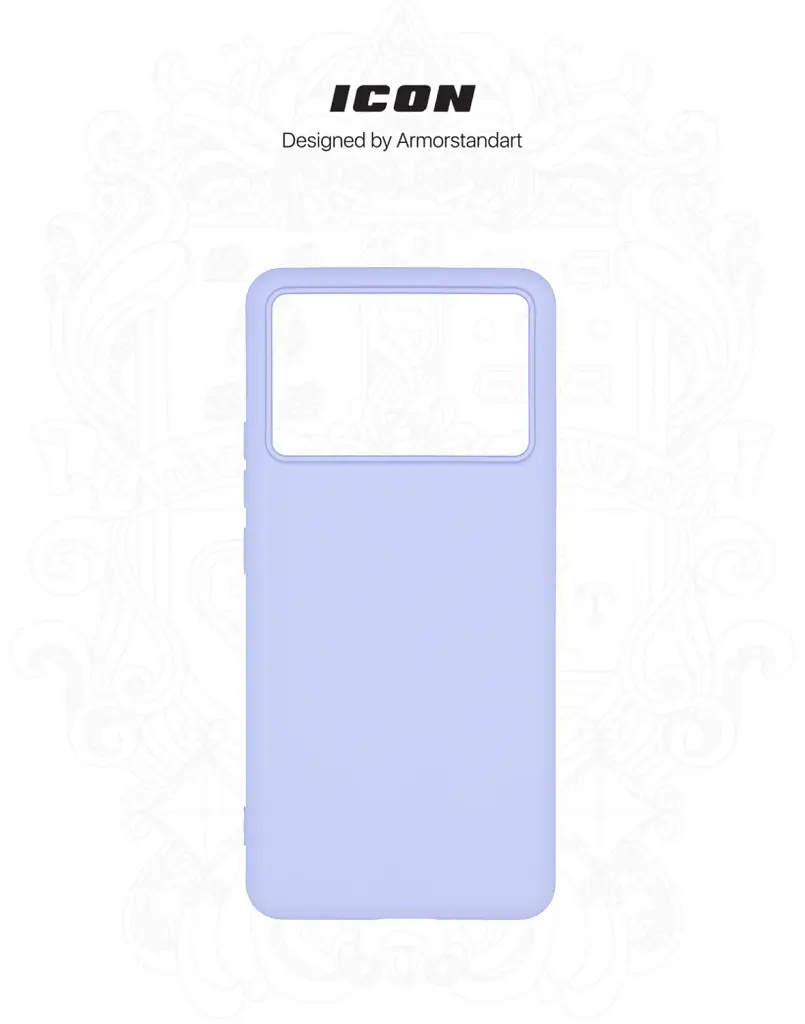 Чехол ArmorStandart ICON для Xiaomi Poco X6 Pro 5G Lavender - фото 3