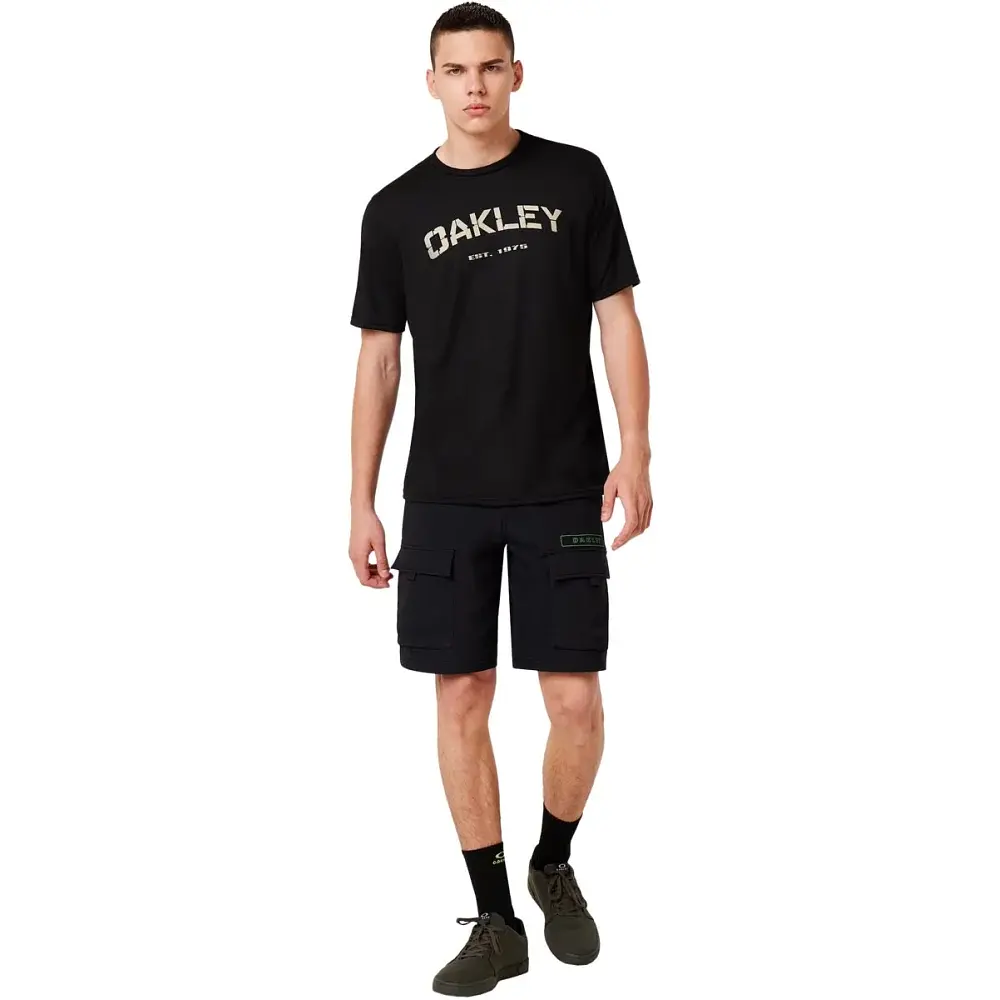 Футболка Oakley Si Indoc Tee XXL blackout - фото 6