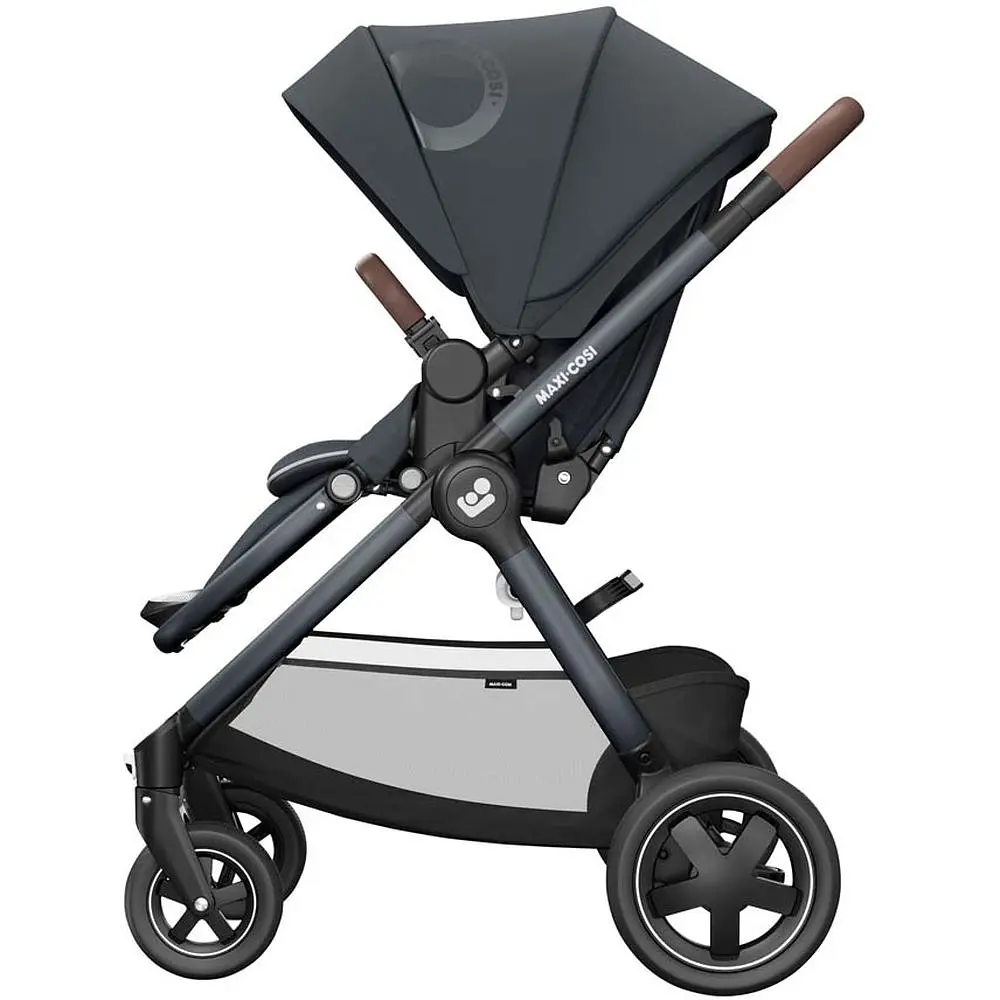 Коляска Maxi-Cosi Adorra 2 Essential Graphite, універсальна 3 в 1, темно-сіра (1932750300) - фото 6