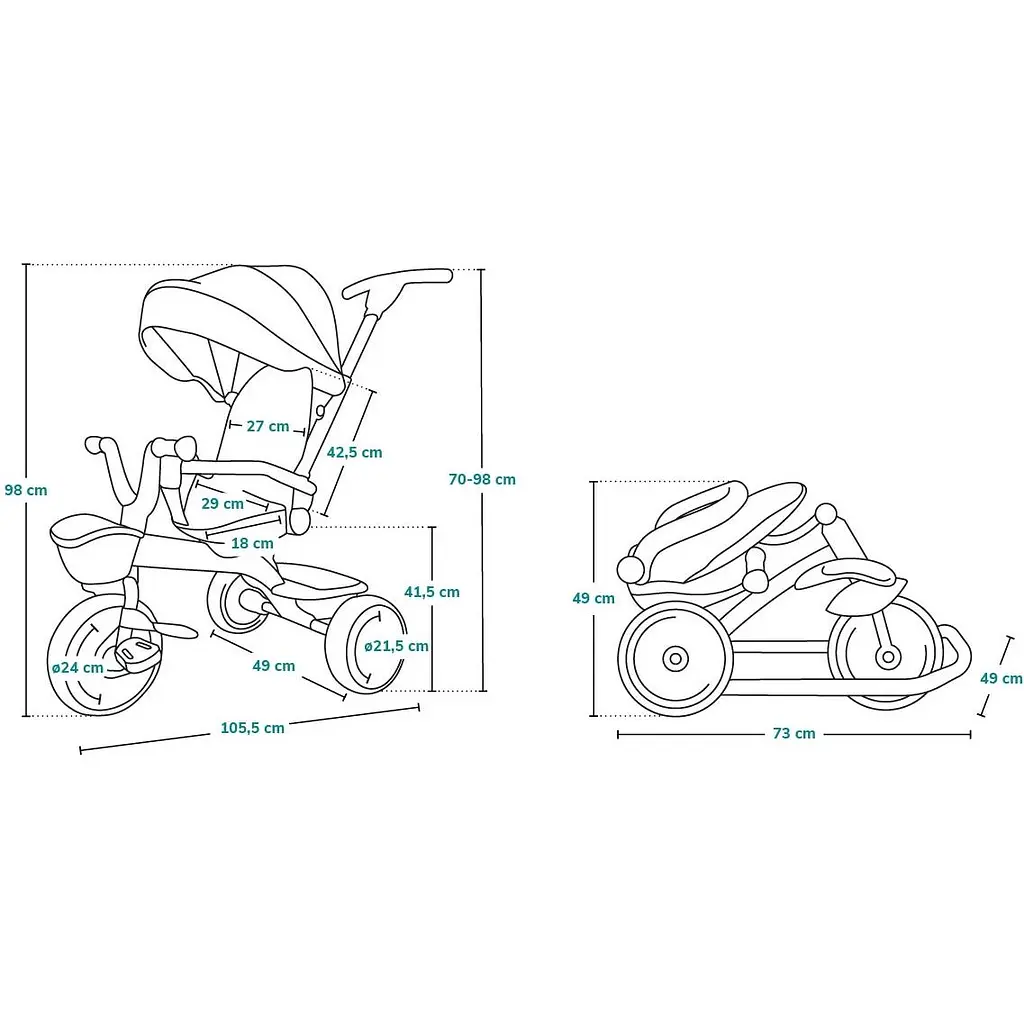 Велосипед Lionelo Tris green lime (LO-TRIS GREEN LIME) - фото 8