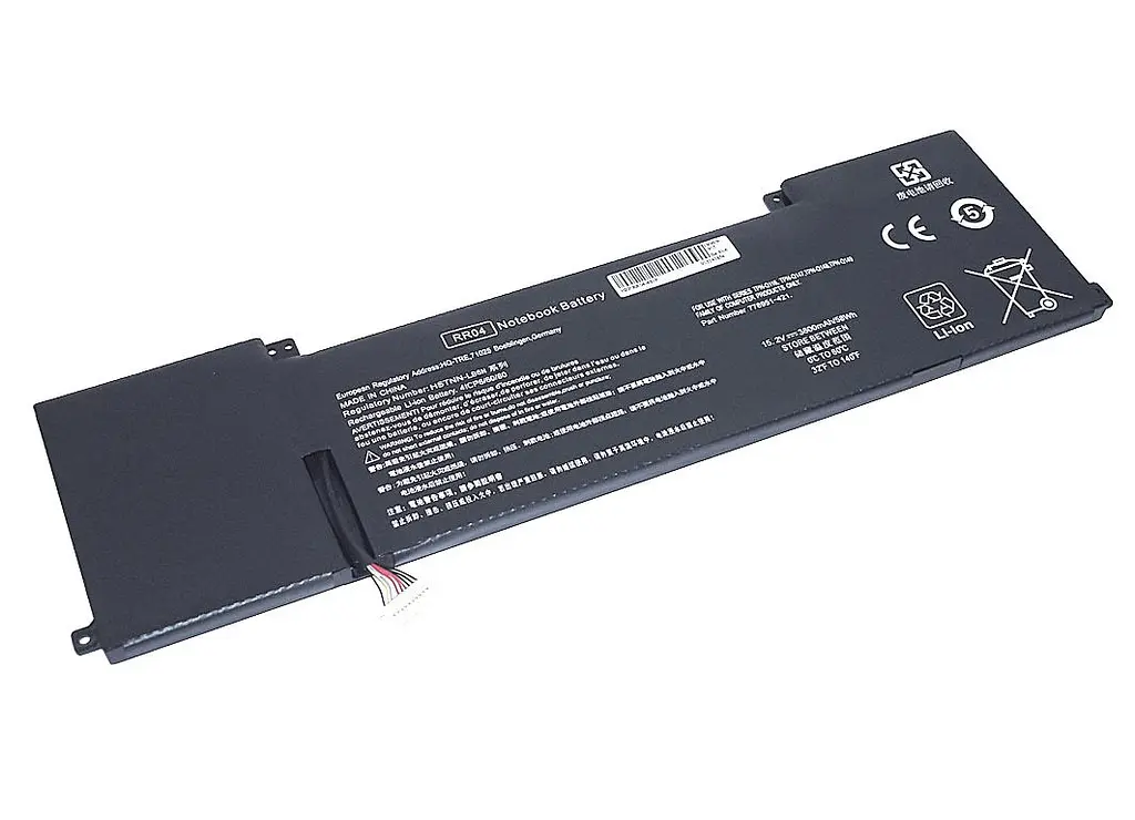 Акумулятор для ноутбука HP RR04-4S1P Omen 15 15.2V Black 3800 mAh - фото 2