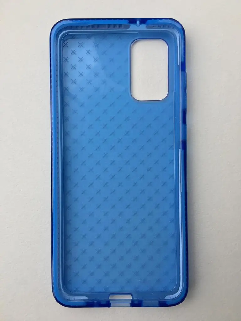 Протиударний чохол із антимікробним покриттям Tech21 Evo Check для Samsung Galaxy S20 Plus (6.7") Blue - фото 8