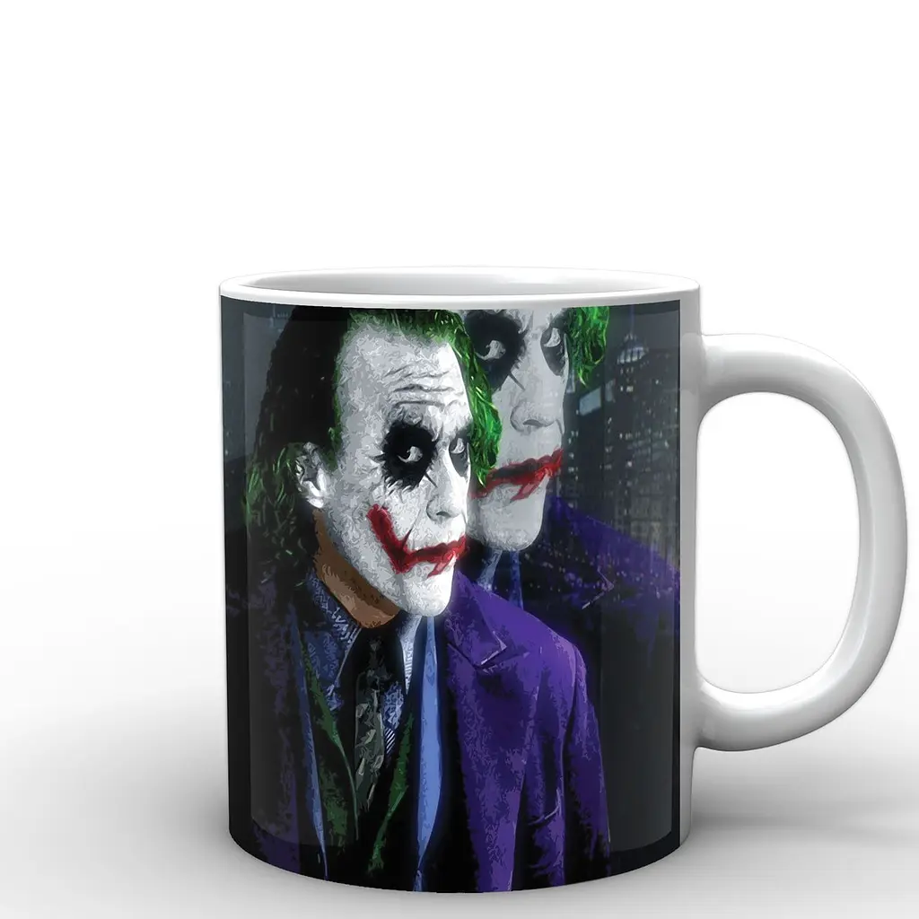 Кухоль GeekLand Бетмен Batman Бетмен джокер з готем-сіті BM.02.052 330 мл білий - фото 3