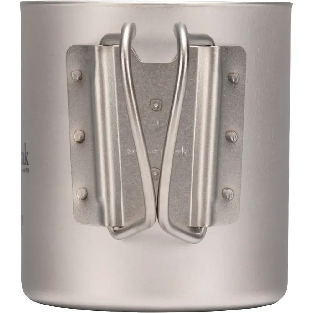Термокружка Snow Peak MG-051FHR Titanium Double Wall Mug 0.22l Grey - фото 3