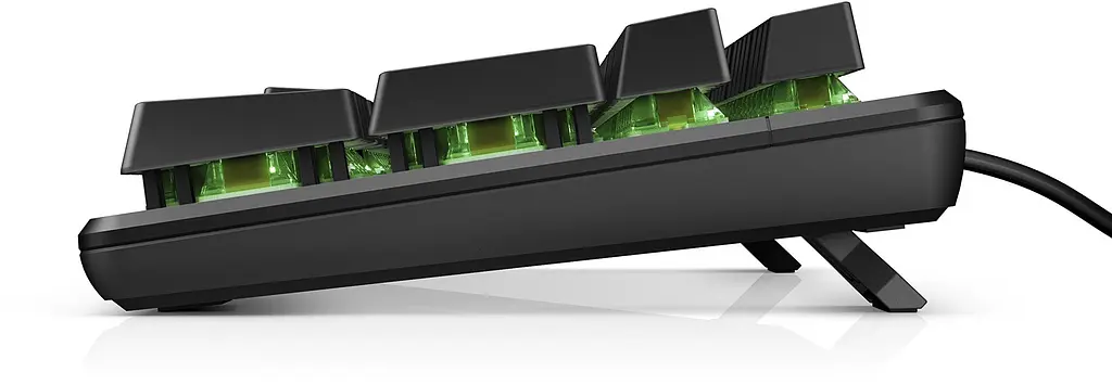 Клавіатура механічна Pavilion Gaming 550, 104key, Red Hybrid Switch, USB-A, EN/RU, RGB, чорний HP teh0013877 - фото 5