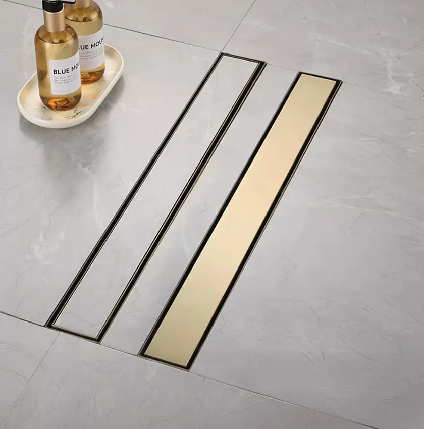 Душовий канал Rea Neox 100 см brushed gold REA-G4863 - фото 2
