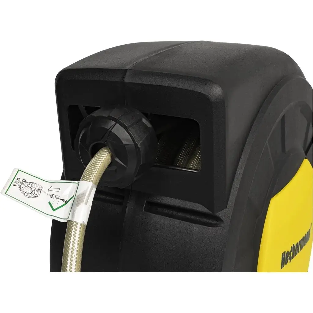 Катушка со шлангом Heckermann ZYW011-S28 автоматическая 28 м - фото 5