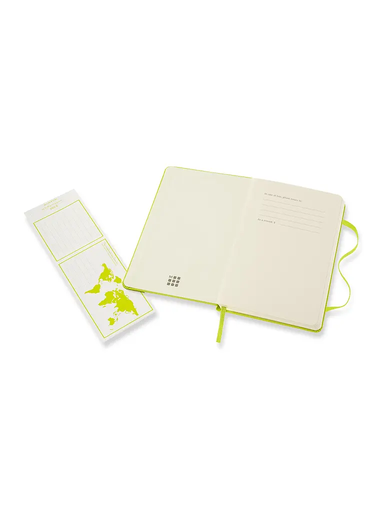 Записник Moleskine Classic кишеньковий, Нелінований Лимонний Зелений (QP012C2) - фото 3