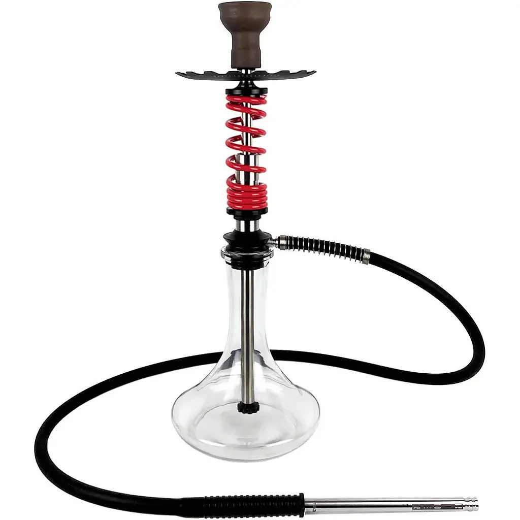 Кальян Trumpet Hookah Rider S Red (колба Craft Clear) - фото 2