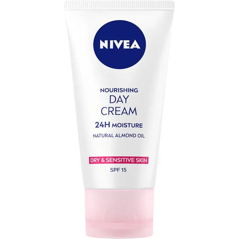 Живильний денний крем Nivea SPF 15 Інтенсивне зволоження 24 години для сухої та чутливої шкіри 50 мл - фото 2