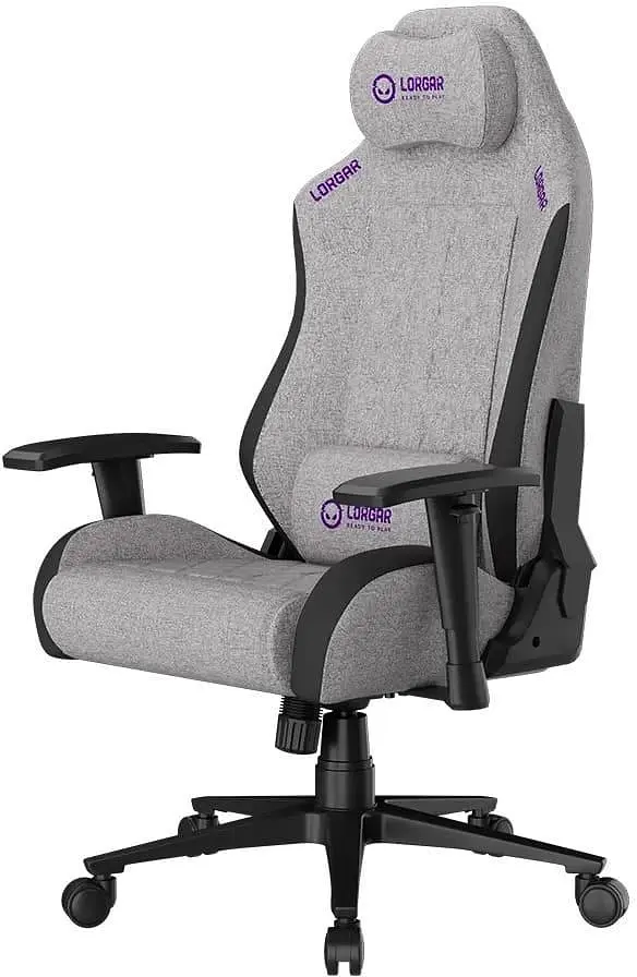 Ігрове крісло Lorgar CHA41 Premium Anti-Stain Fabric Grey (LRG-CHA41-GY) - фото 3
