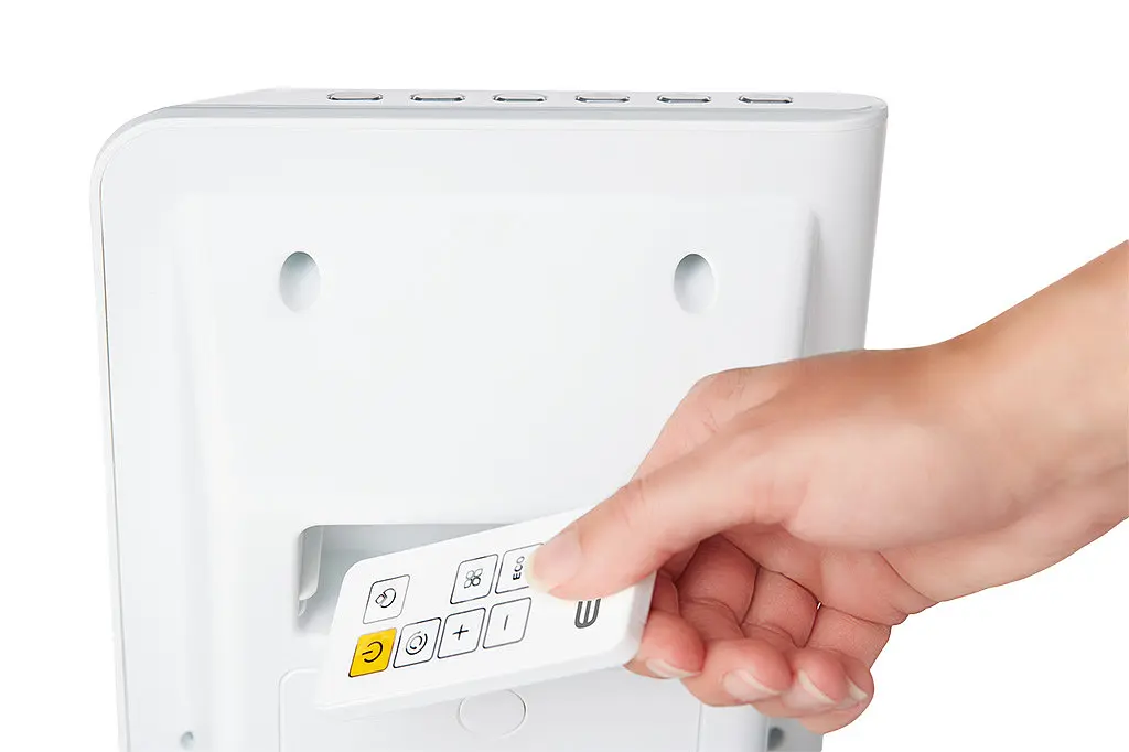 Керамічний обігрівач ECG KT 200 DT White - фото 4