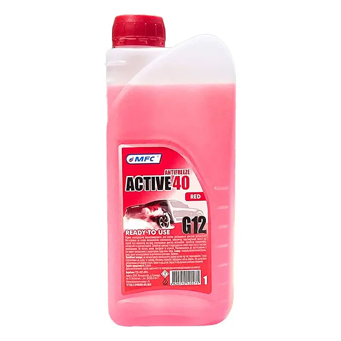 Антифриз Active Red G12 -32 ° C червоний 1л