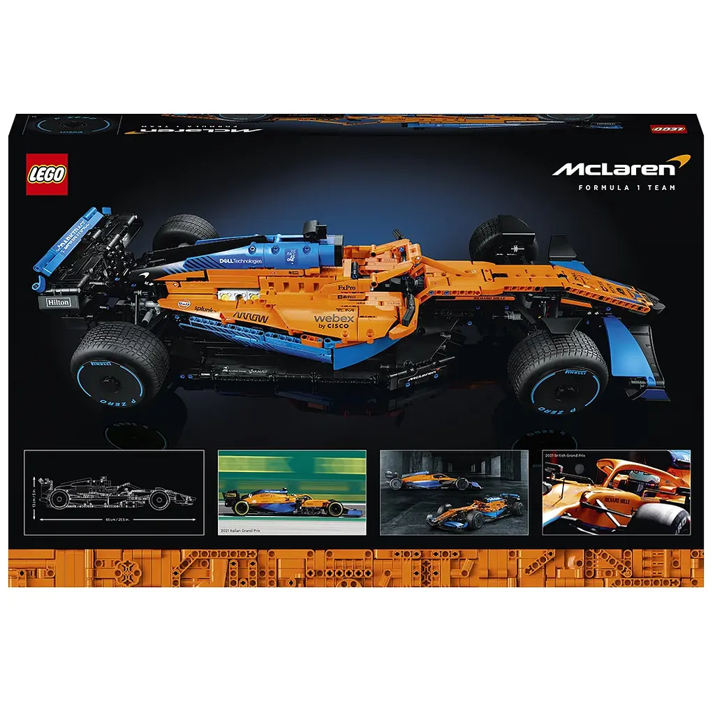 Конструктор LEGO Technic Гоночний автомобіль McLaren Formula 1, 1434 деталей (42141) - фото 2