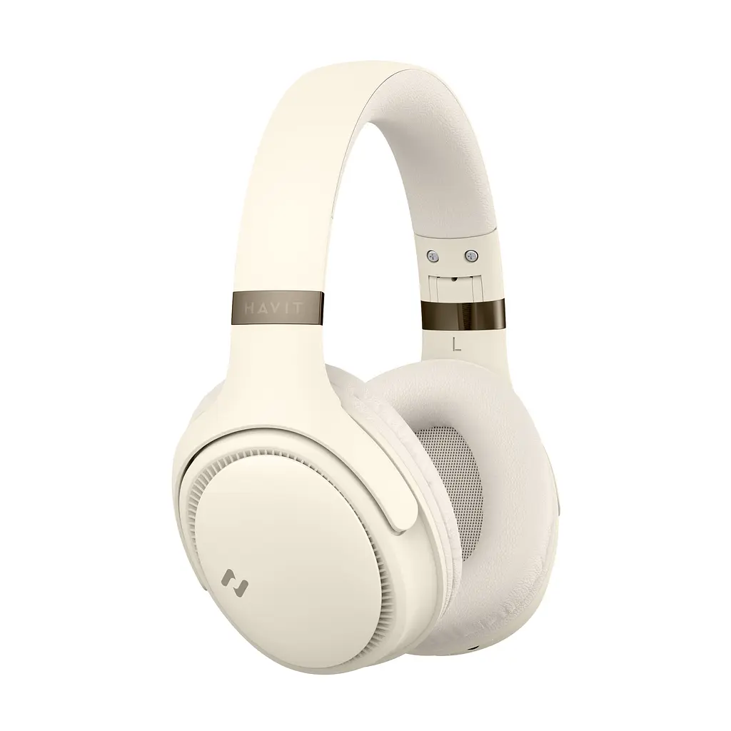 Навушники накладні бездротові HAVIT HV-H630BT Beige HAVIT (27950-000) - фото 2