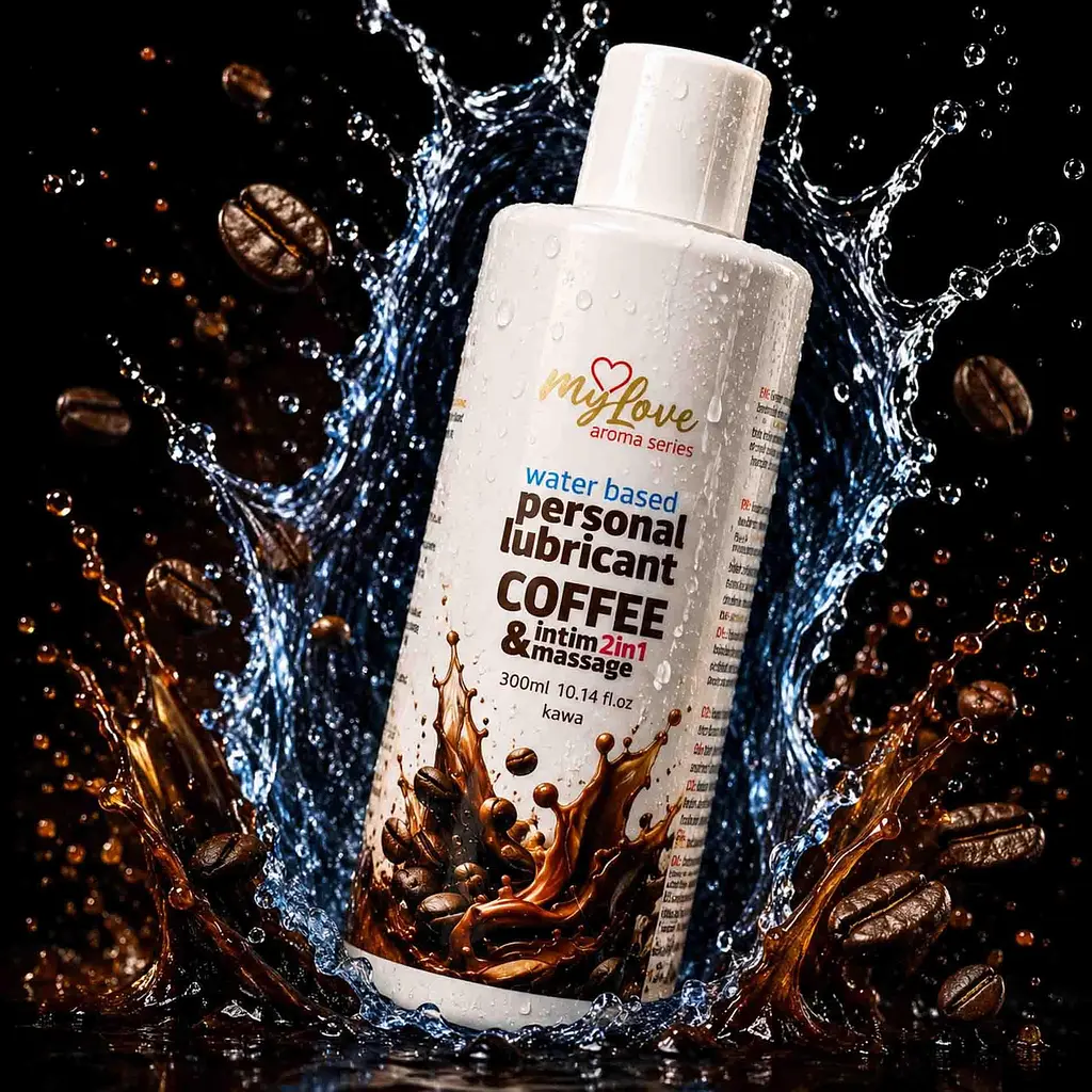 Лубрикант MyLove Aroma Series IntimMassage 2in1 Coffee, 300 мл - фото 2