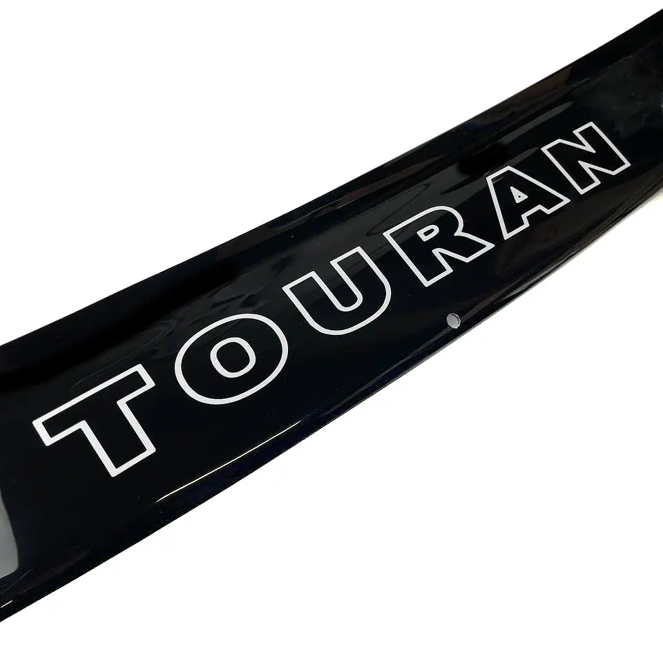 Дефлектор капота мухобійка Volkswagen Touran 2007-2010 Voron Glass - фото 2