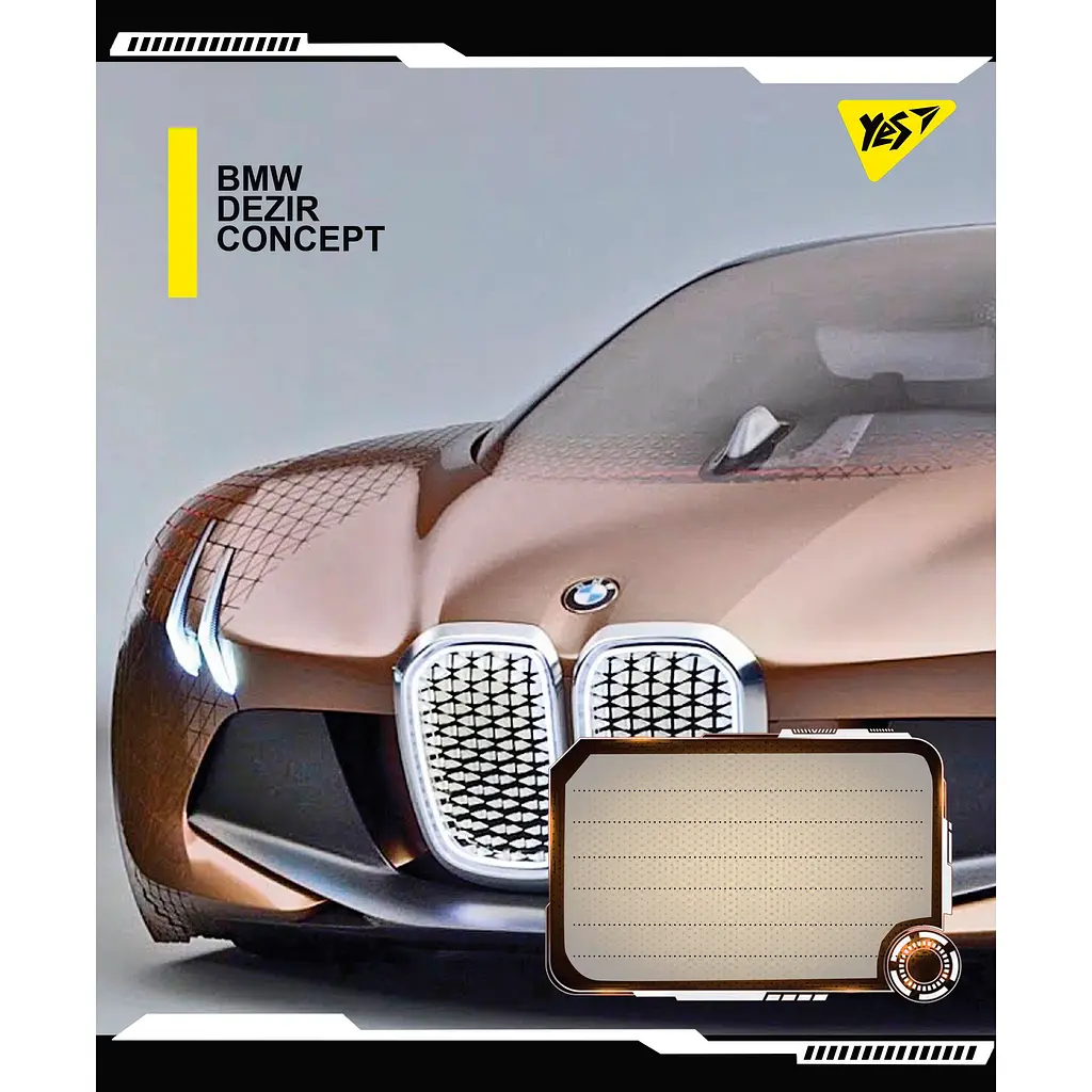 Набір зошитів Yes Dezir Concept A5 в лінію 48 листів 10 шт. - фото 4