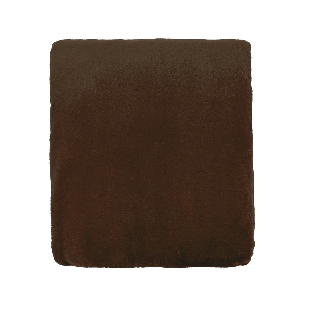 Плед Ardesto Flannel 160х200 см 100% полиэстер коричневый pbe0050473 - фото 3