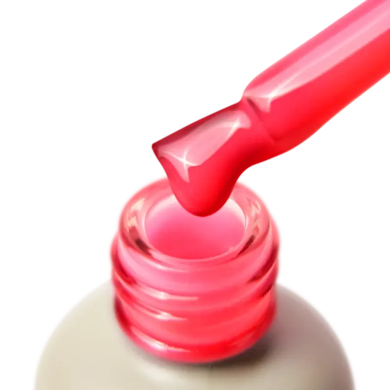 Гель PNB Strong Iron Gel Neon Coral Pink 8 мл - фото 2