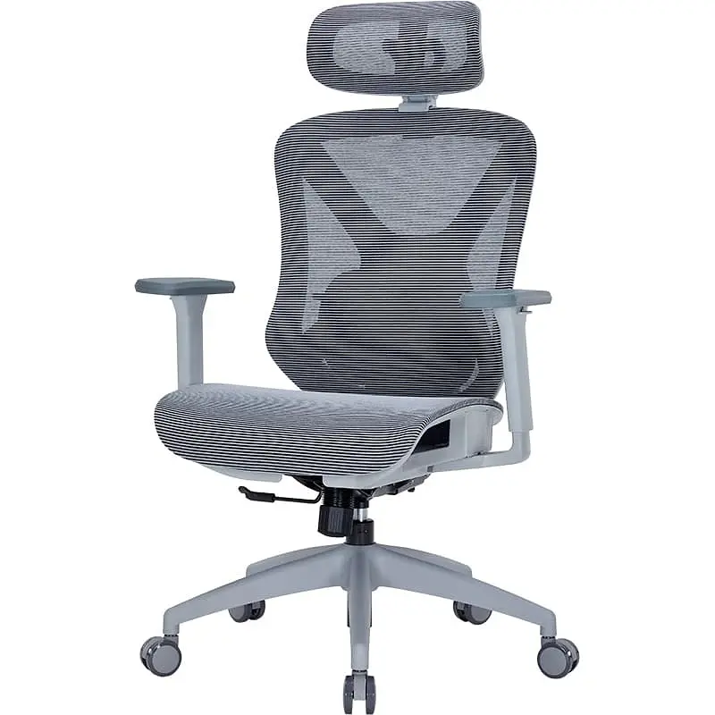 Кресло офисное Officepro Atlas OC630G-DG-DG Gray/Dark Gray (OC630-G-DG-DG) - фото 2