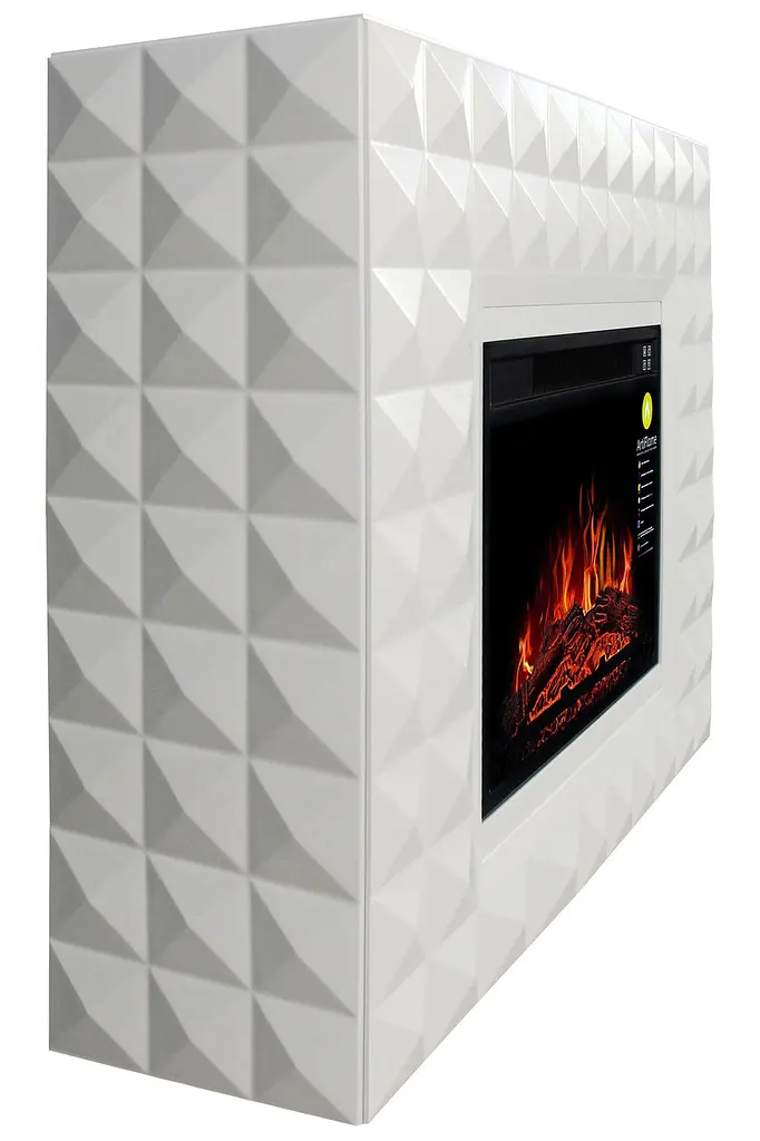 Камінокомплект ArtiFlame DIAMOND AF23S БІЛИЙ Б'ЯНКО (зі звуком) - фото 3