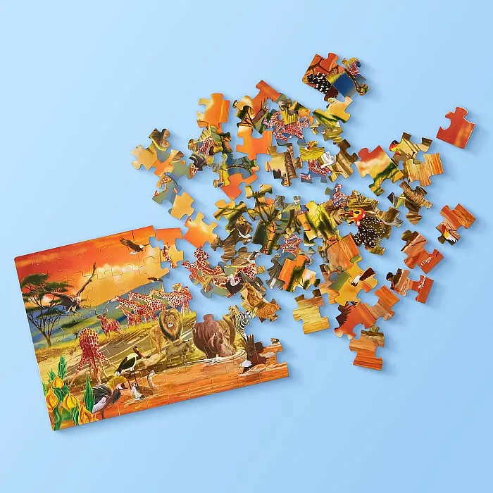 Мега-пазл Melissa&Doug Сафарі, 100 елементів (MD12873) - фото 4