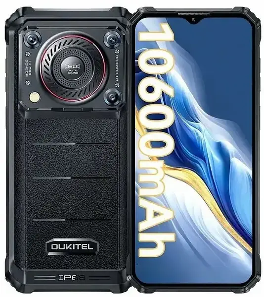 Смартфон Oukitel WP36 Pro 6/256GB Black (Global) NFC