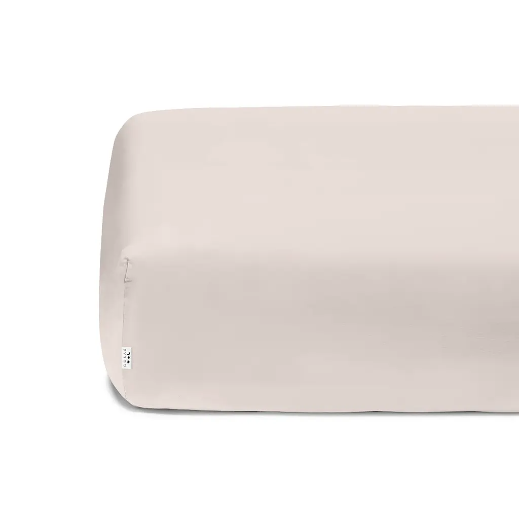 Комплект постільної білизни Cosas євро з простирадлом на резинці IVORY CS3 200 x 220 см (Ranfors_Cappuccino_El160-Cappuccino_200) - фото 11