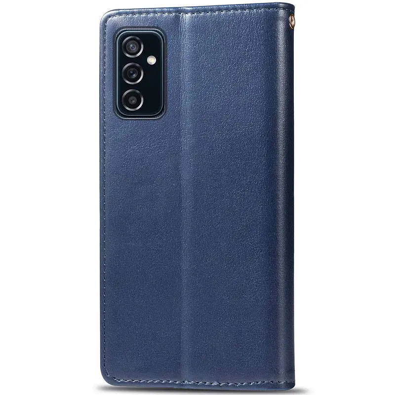 Шкіряний чохол-книжка GETMAN Gallant (PU) для Samsung Galaxy A04s Синій - фото 3