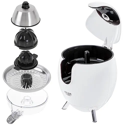 Соковитискач для цитрусових Adler AD 4013 white - фото 5