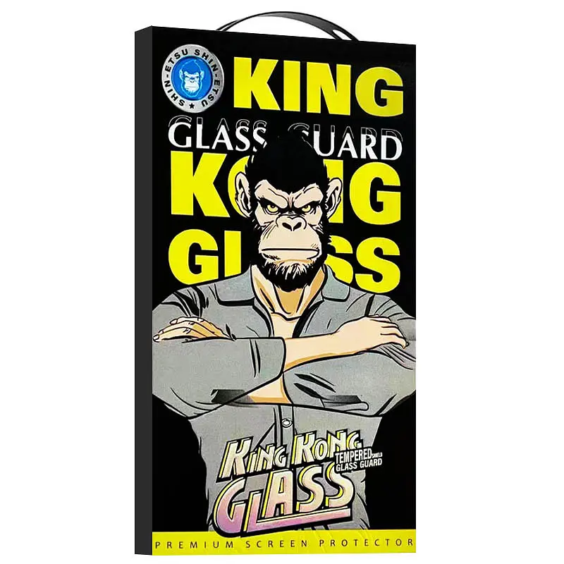 Захисне 2.5D скло King Kong HD для Apple iPhone 16 Pro Max (6.9") Чорний Epik teh0031221 - фото 4