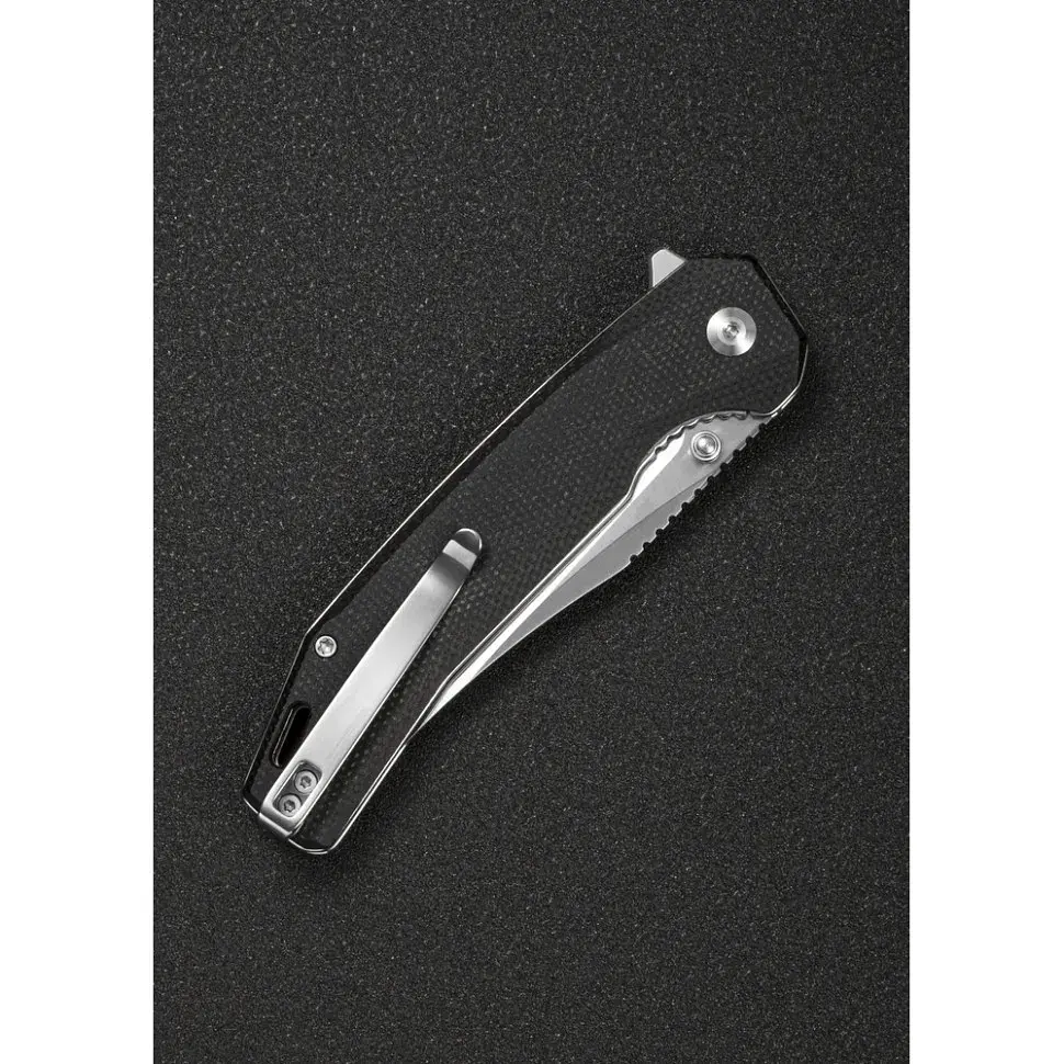 Ніж Sencut Vornix, Black Micarta, Satin (S25038-2) - фото 12