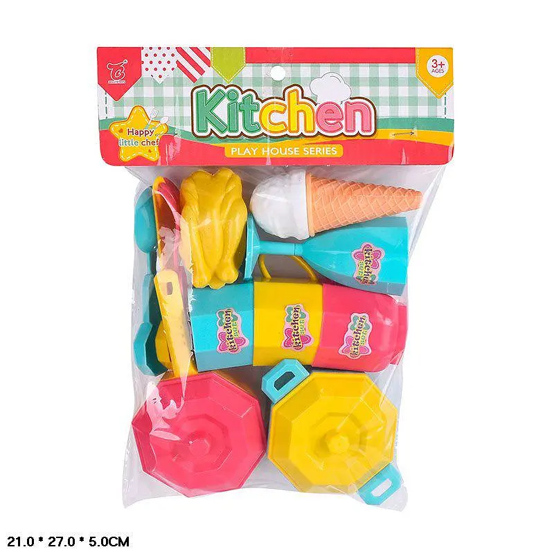 Ігровий набір кухонного начиння та продуктів Play house series (345F)
