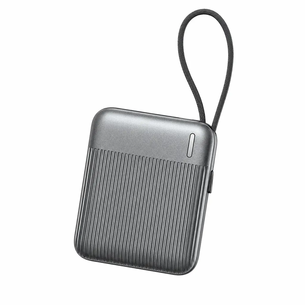 Павербанк Remax FC-05 / 10000 мАг / 22.5 Вт / USB-C + Lightning / PD+QC / Cірий - фото 2