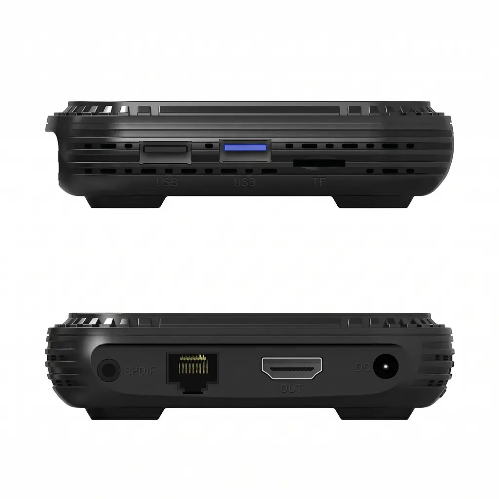 Смарт ТВ приставка HK1 RBOX H8X Allwinner H728 4/32 ГБ — 8 ядер, Android 14, підтримка 4К та 8K, аеромиша, голосове керування - фото 7