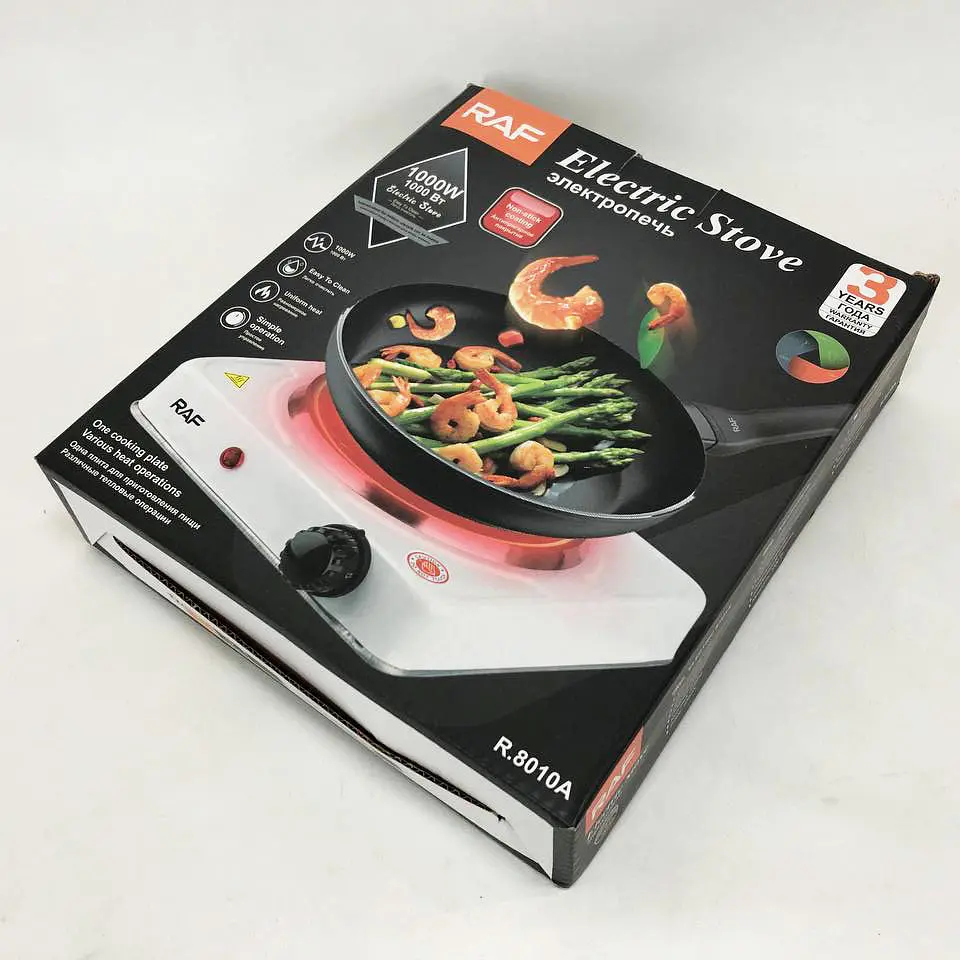 Електрична плита з однією конфоркою економічна XPRO 8010A (MER-15296_291) - фото 4