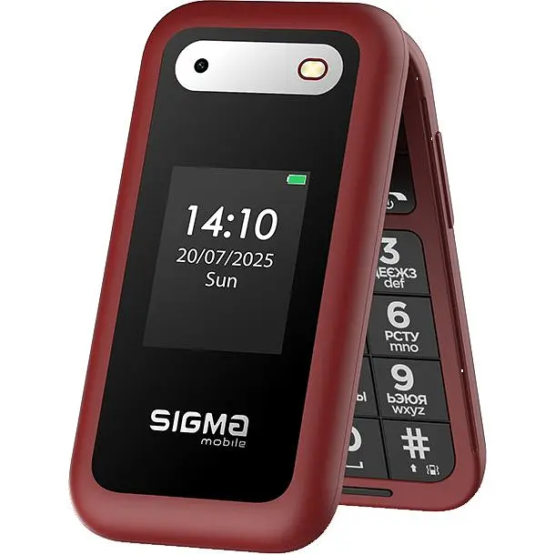 Мобільний телефон Sigma mobile X-style 281 CLIK Red UA-UCRF [154203] - фото 3