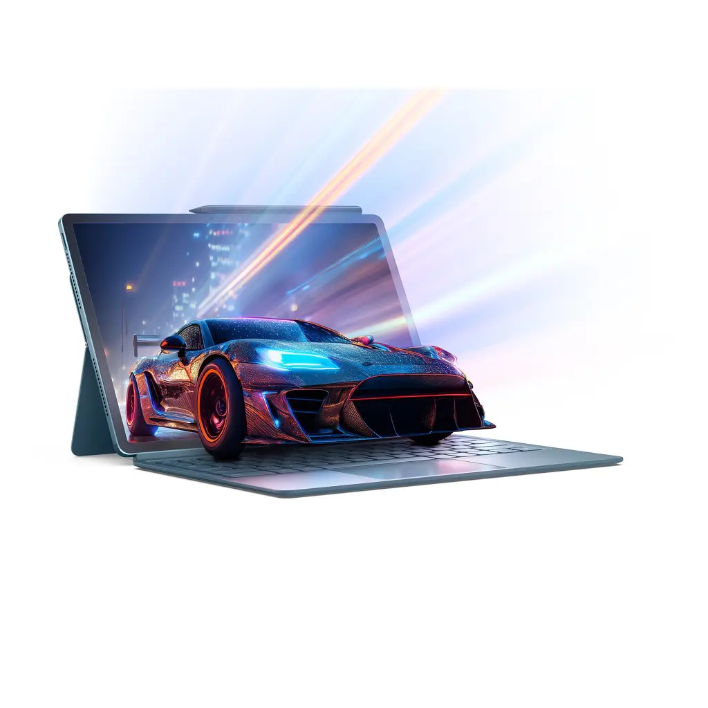 Планшет Lenovo Yoga Tab Plus 16/256 WiFi Tidal Teal + Keyboard&Pen (ZAEG0008UA) - фото 2