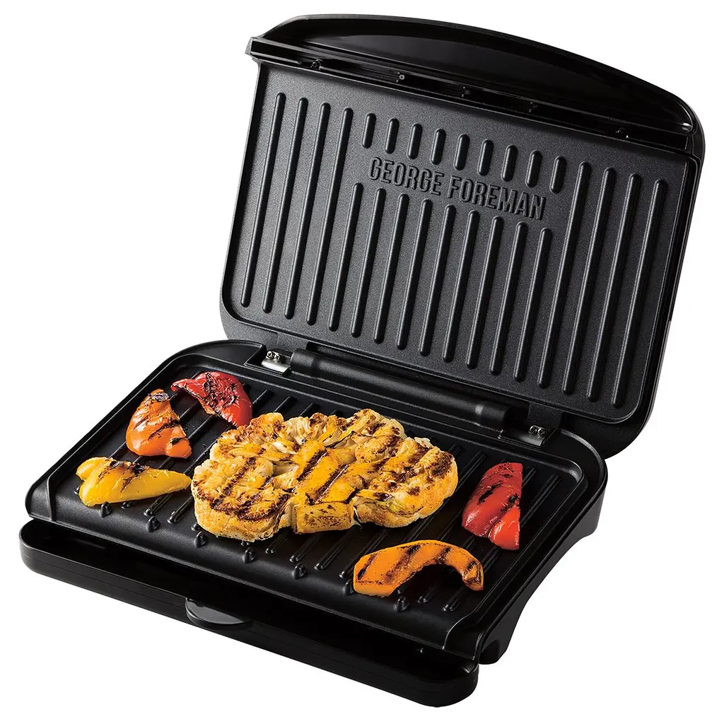 Гриль George Foreman прижимной Fit Grill Medium 1630Вт темп. режимов-1 пластик черный Russell Hobbs kuh0015451 - фото 2