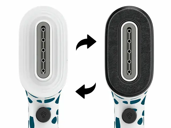 Відпарювач компактний Tefal Pure Pop Home & Travel 1300Вт, 70мл, постійна пара - 20гр, біло-синій teh0016188 - фото 3