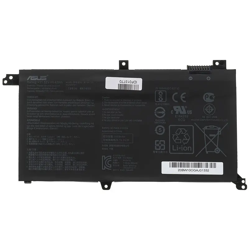 Акумулятор для ноутбука Asus B31N1732 (S430UN, S430UA, S430UF, S430FN, S430FA) 11.52V 3653 mAh 42Wh Black (0B200-02960000) - фото 3