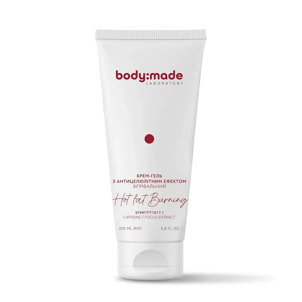 Крем-гель з антицелюлітним ефектом зігрівальний BodyMade 200 мл - фото 2