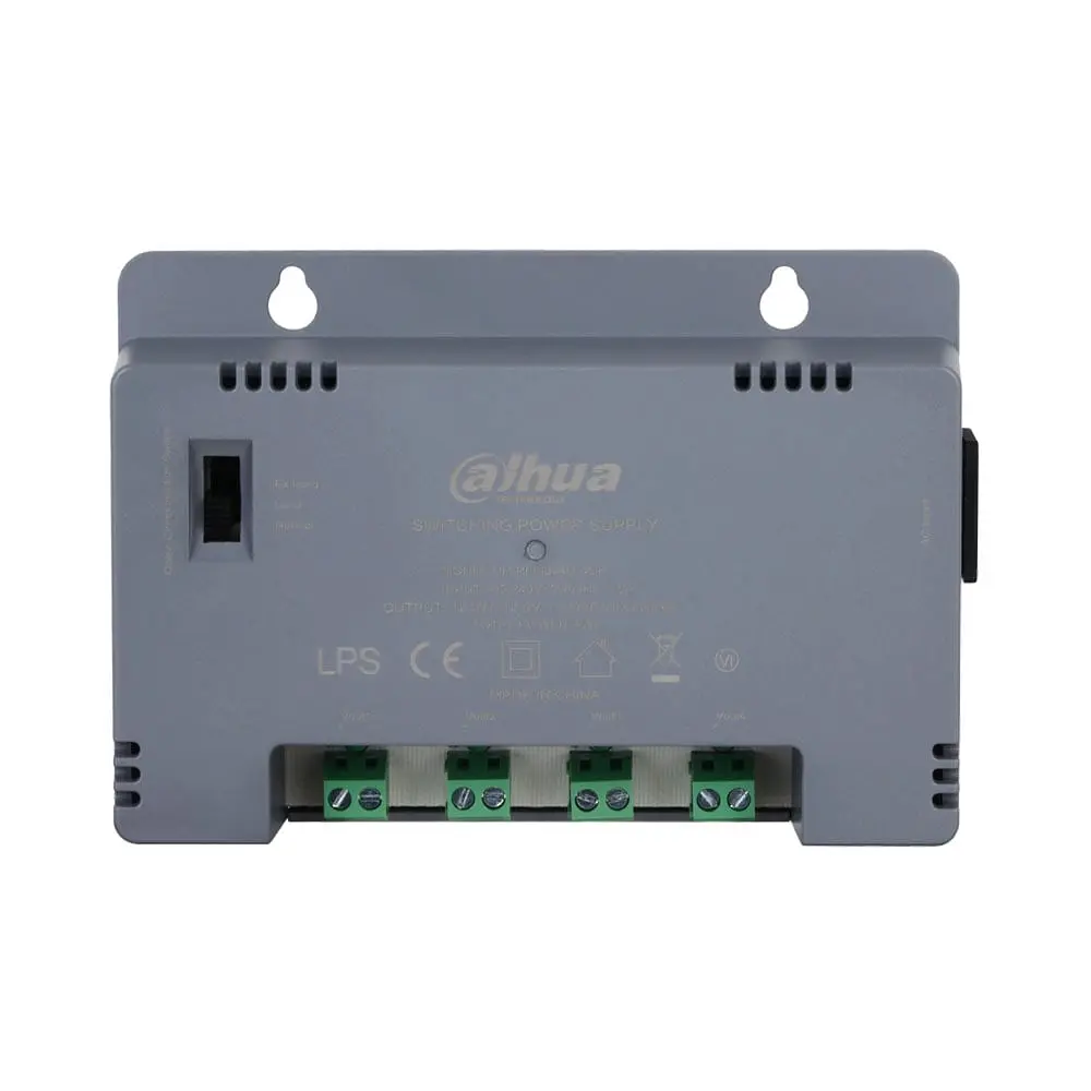 Блок живлення Dahua DH-PFM344D-4CH-EN 30W, 4 канали навантаження, 12V/2.5A, з регулятором напруги для компенсації довжини кабелю (99-00017050) - фото 2