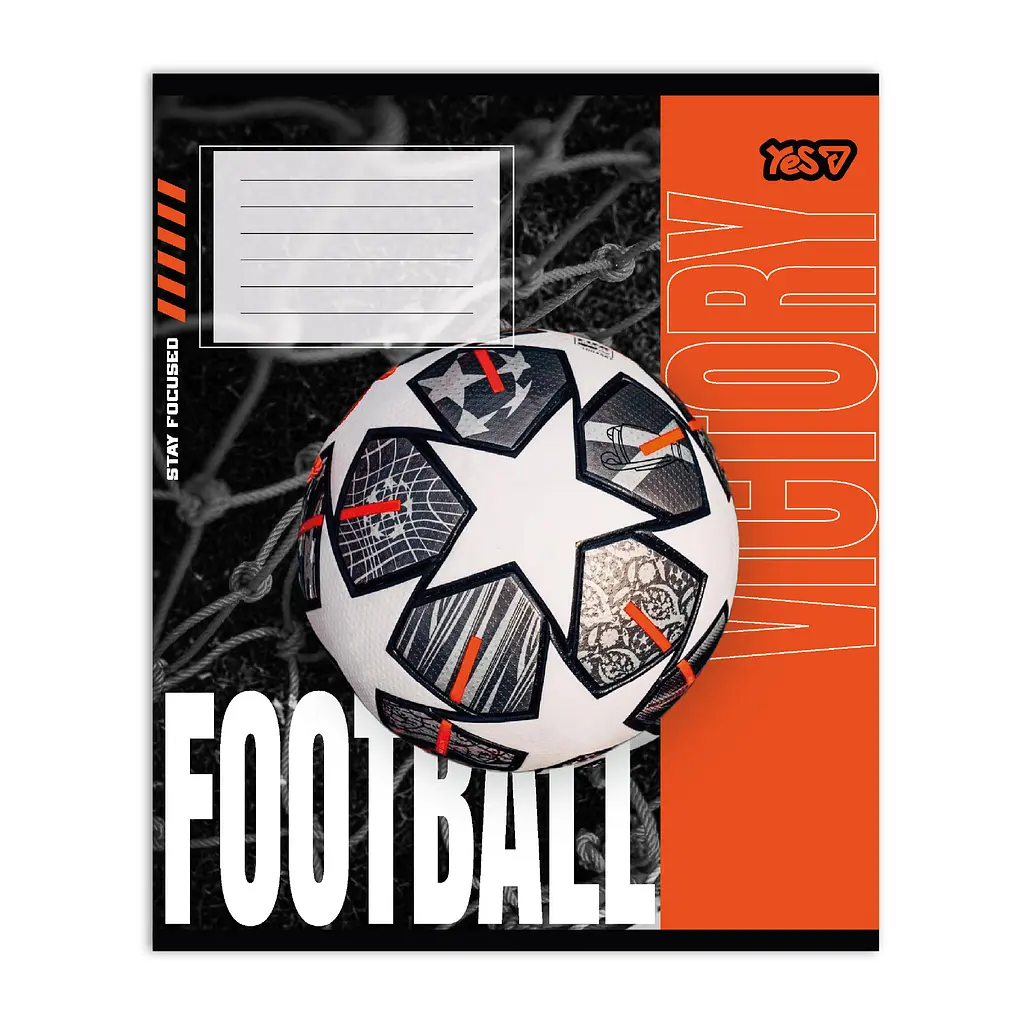 Упаковка зошитів Yes Football energy А5/24 кл. 20 шт. (768798) - фото 4