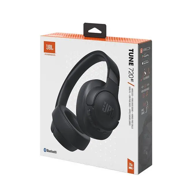 Бездротові навушники JBL Tune 720 BT JBLT720BTBLK Black - фото 10